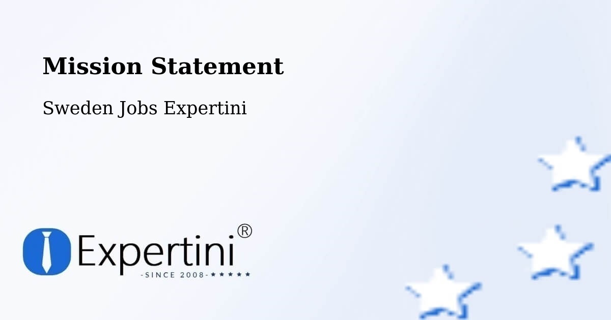 Corporate Mission – Avesta - Sweden Jobs Expertini